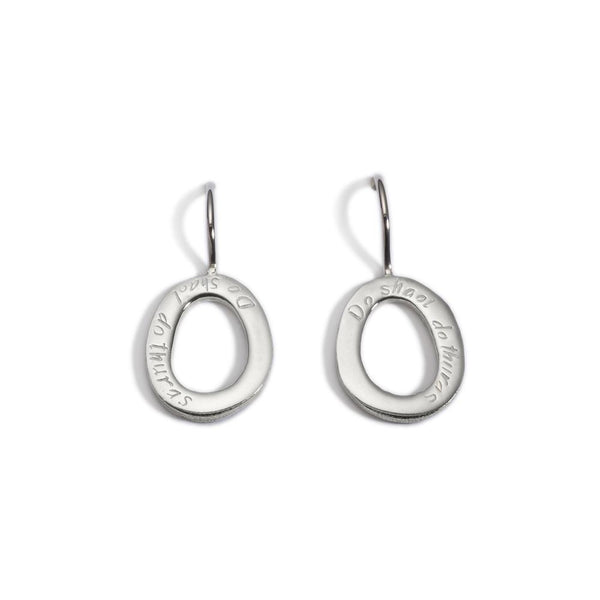 Enibas Your Life Sterling Silver Earrings DS4