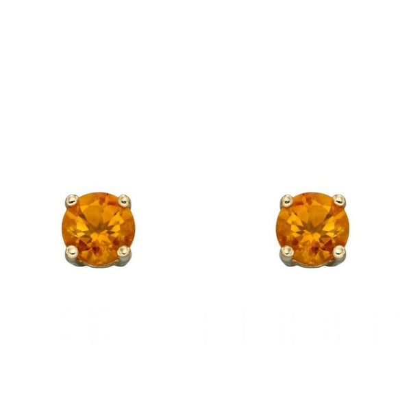 9ct Gold November Birthstone Earrings