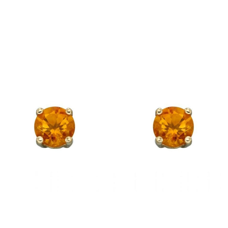 9ct Gold November Birthstone Earrings
