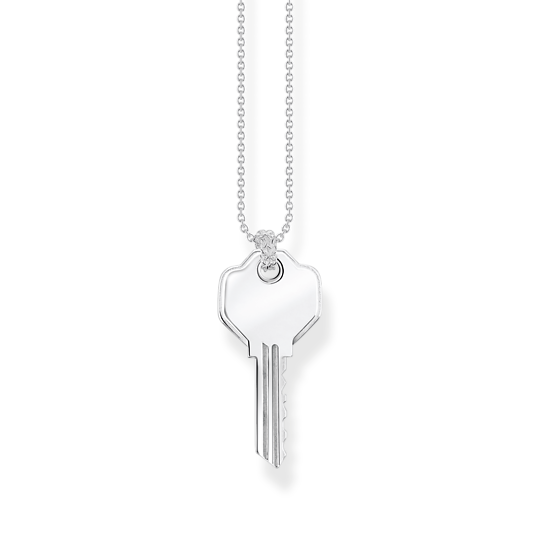 Thomas Sabo Silver Key Necklace