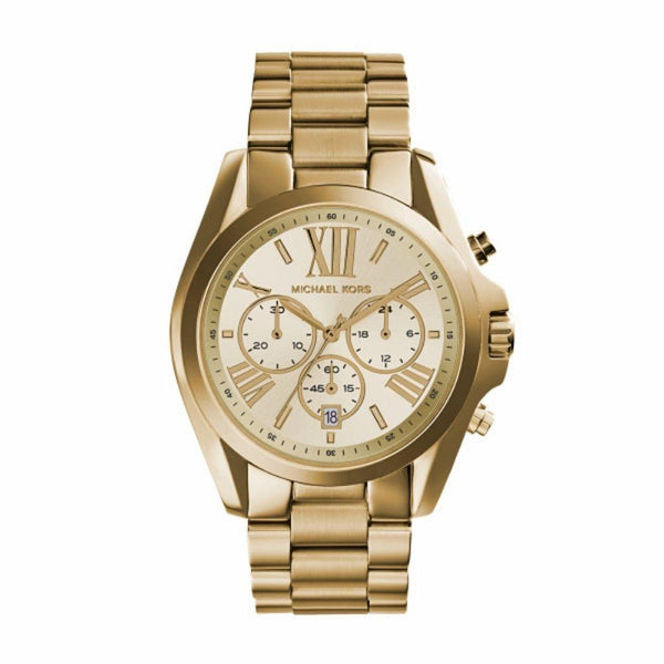 Michael Kors Bradshaw Gold Chronograph Watch MK5605