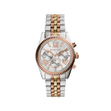 Michael Kors Lexington Three-Tone Chrono Watch MK5735