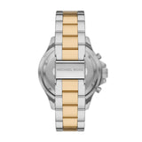 Michael Kors Lexington Quartz Two Tone Steel 42mm Watch MK7209