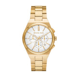 Michael Kors Lennox Quartz Gold Steel 41mm Watch MK9120