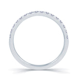 Platinum Claw-Set Diamond 0.25ct Ring