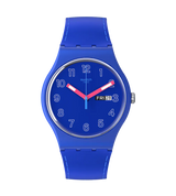 Swatch Cobalt Disco Quartz 41mm Watch SO29N705