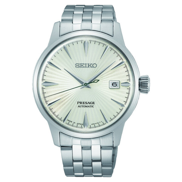SEIKO PRESAGE COCKTAIL IVORY DIAL OPEN HEART AUTOMATIC WATCH