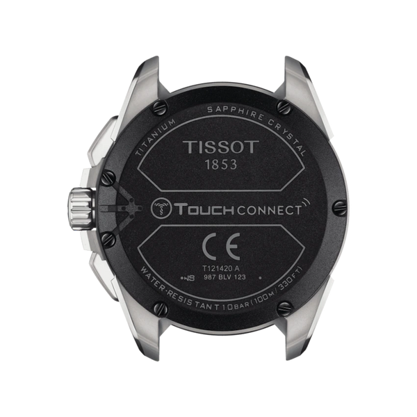 Tissot T-Touch Connect Solar Quartz Steel 47.5mm Watch T1214204405100