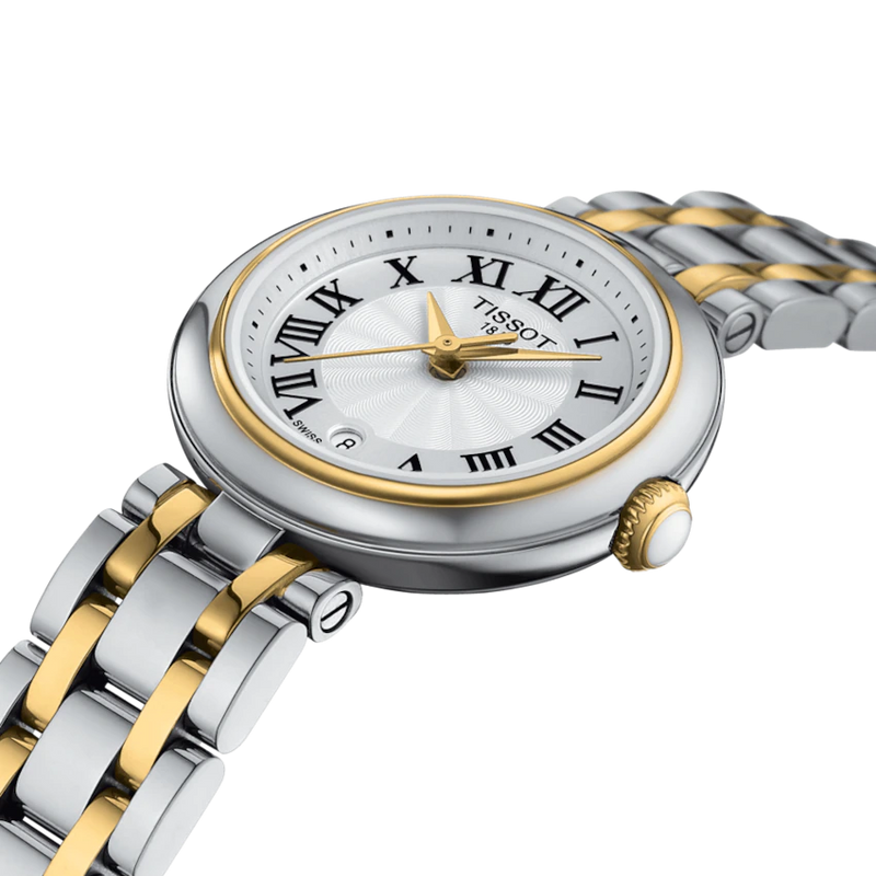 Tissot Bellissima Small Lady Quartz Two Tone Steel 26mm Watch T1260102201300