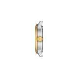 Tissot Classic Dream Quartz Silver & Yellow Gold Steel 28mm Ladies Watch T1292102203100