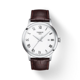 Tissot Classic Dream Quartz Brown Leather 42mm Mens Watch T1294101601300