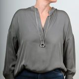 Maureen Lynch Wave Sterling Silver Medium Necklace