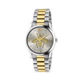 Gucci G-Timeless Quartz Iconic Two Tone Steel 38mm Watch YA1264131