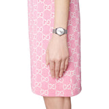 Gucci G-Timeless Steel Bee Motif 29mm Ladies Watch YA1265019