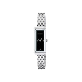 20% OFF - Gucci G-Frame Quartz Silver Steel Black Dial Ladies Watch YA127504