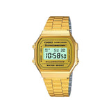 Casio Vintage Retro Gold Steel Digtial Watch A168WG-9EF