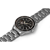 Seiko Presage Automatic Silver Steel Black Dial 40.8mm Watch SSA425J1
