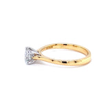 18ct Gold Solitaire Diamond Ring