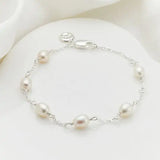 Molly Brown Pearl Station Bracelet