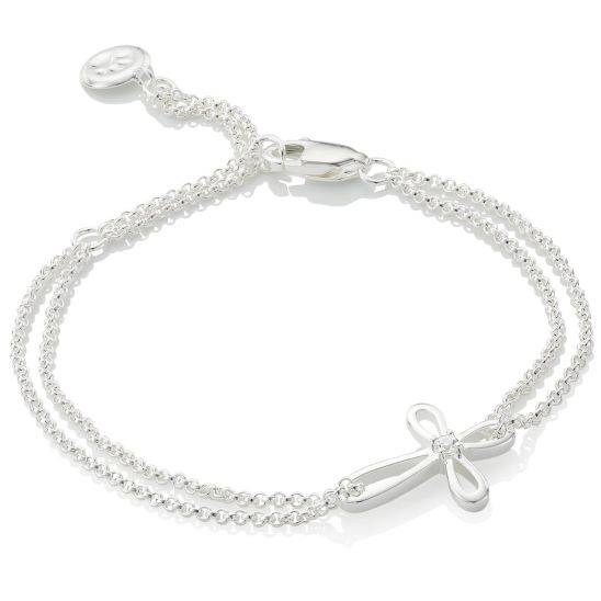 Molly Brown Cherish Diamond Cross Bracelet – Bannon Jewellers