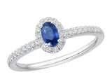 Platinum Diamond Cluster & Ruby / Sapphire Ring