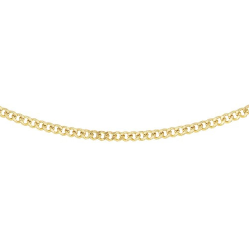 9ct Gold 50 Flat Curb 20"