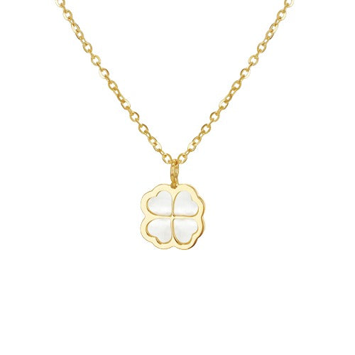 9ct Gold Petal Necklace
