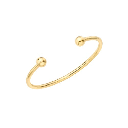 9ct Gold Baby Torque Bangle