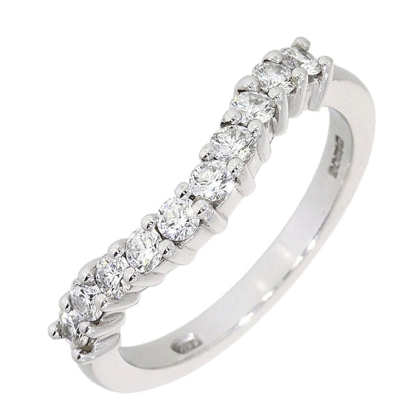 18ct Gold Eternity Shaped Diamond Ring