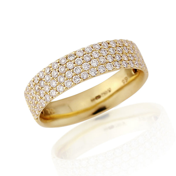 18ct Gold Diamond Cluster Ring