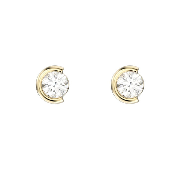 9ct Gold Diamond Stud Earrings
