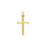 9ct Gold Cross Necklace 18"