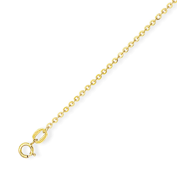 18ct Gold Trace Chain 20"