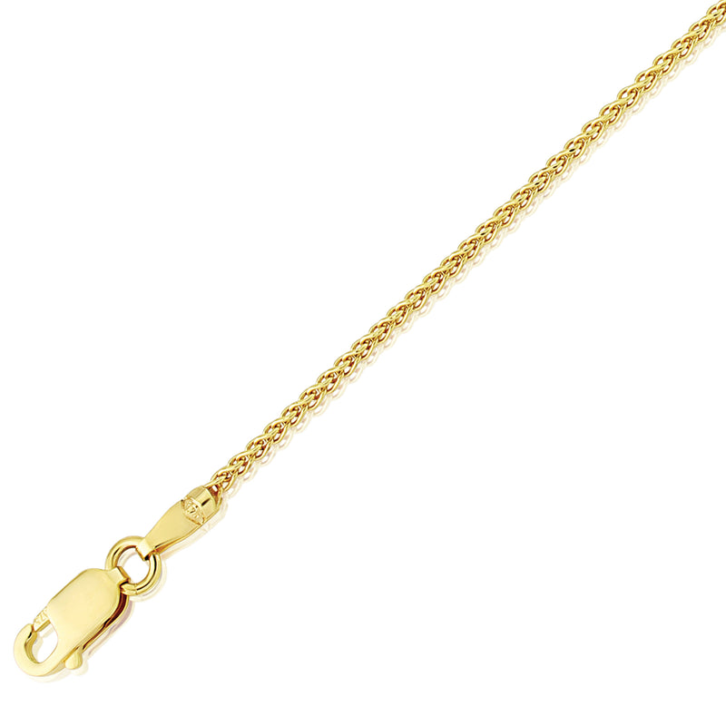 9ct Gold 18" Spiga Chain