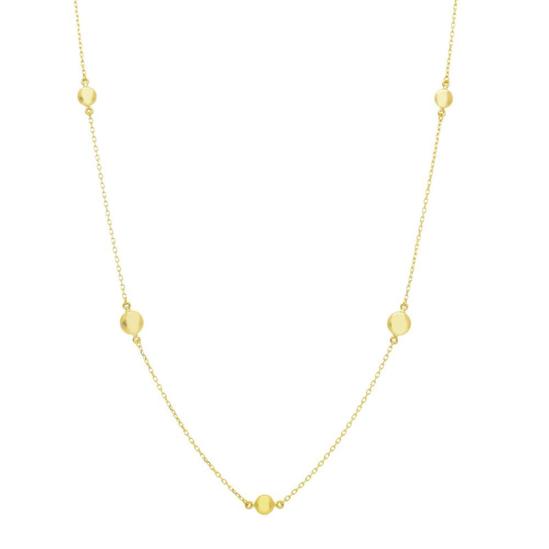 9ct Gold Bead Necklace