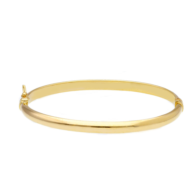 9ct Gold Classic 4mm Bangle