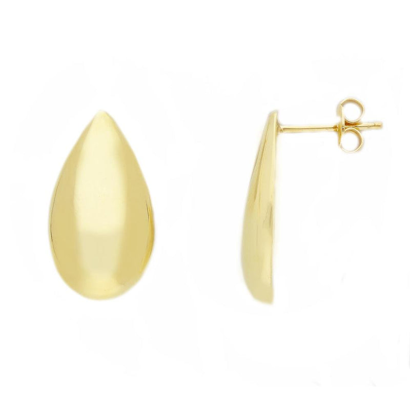9ct Gold Tear Drop Stud Earrings – Bannon Jewellers