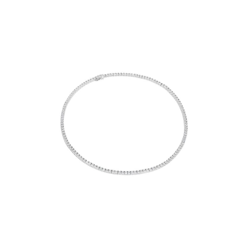 Carat London Sterling Silver Prudence Link Necklace