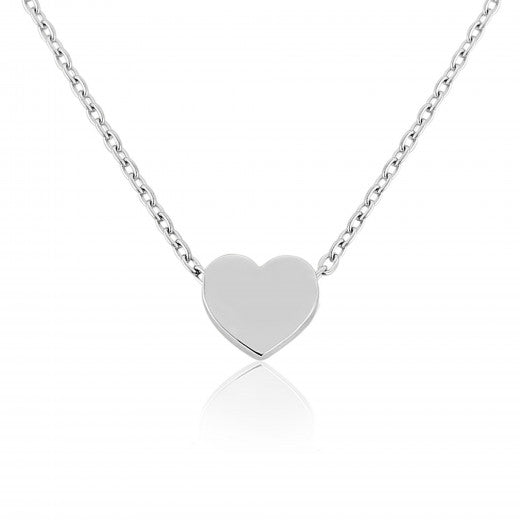 9ct Gold Heart Pendant Necklace