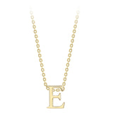 9ct Gold Initial Necklace