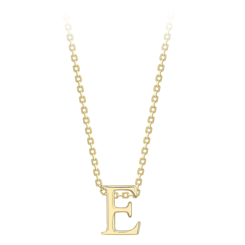 9ct Gold Initial Necklace