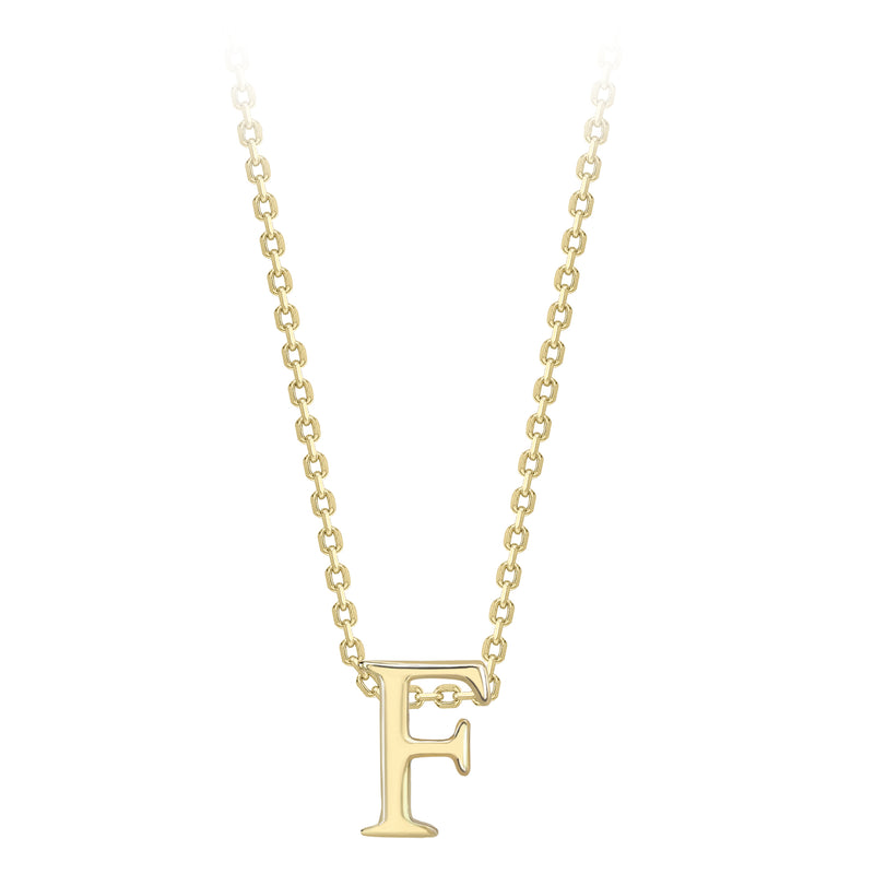 9ct Gold Initial Necklace