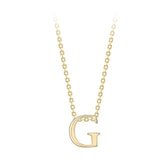 9ct Gold Initial Necklace