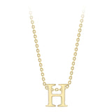 9ct Gold Initial Necklace