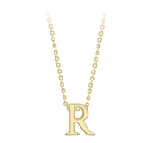 9ct Gold Initial Necklace