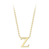 9ct Gold Initial Necklace