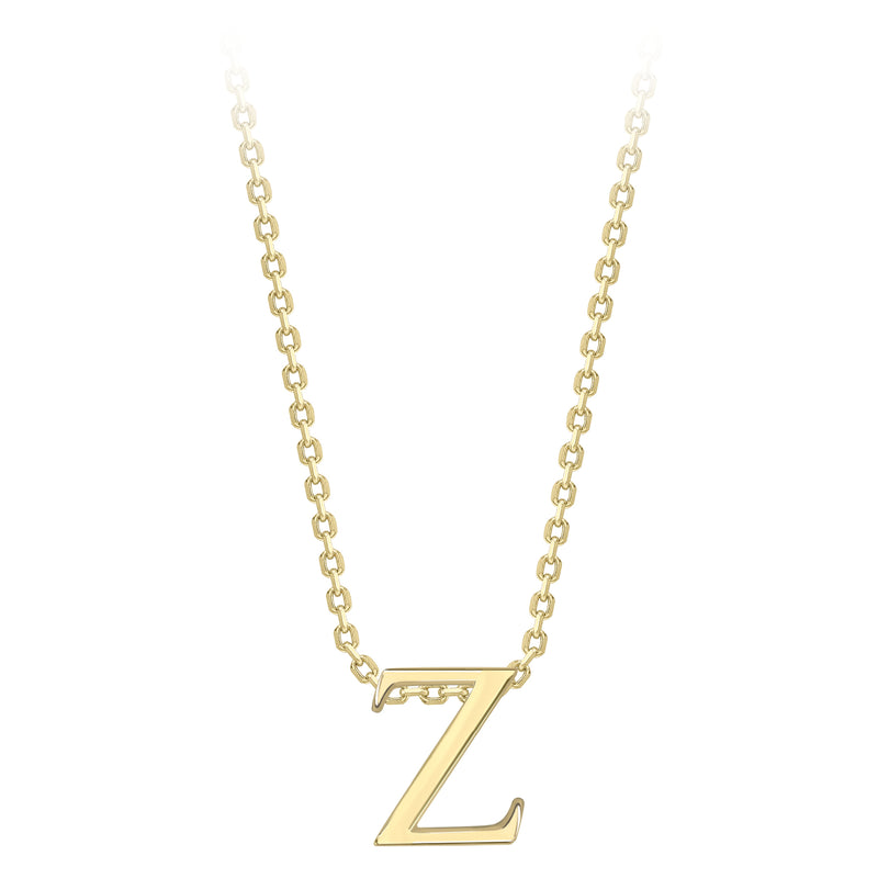 9ct Gold Initial Necklace