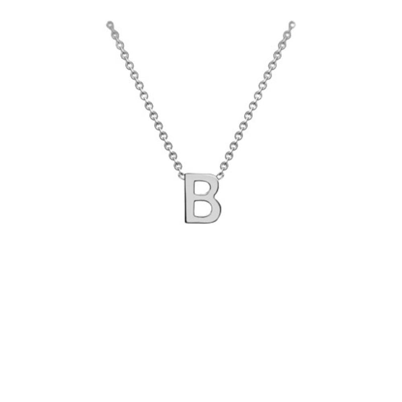 9ct White Gold "A-Z" Initial Necklace