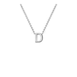 9ct White Gold "A-Z" Initial Necklace