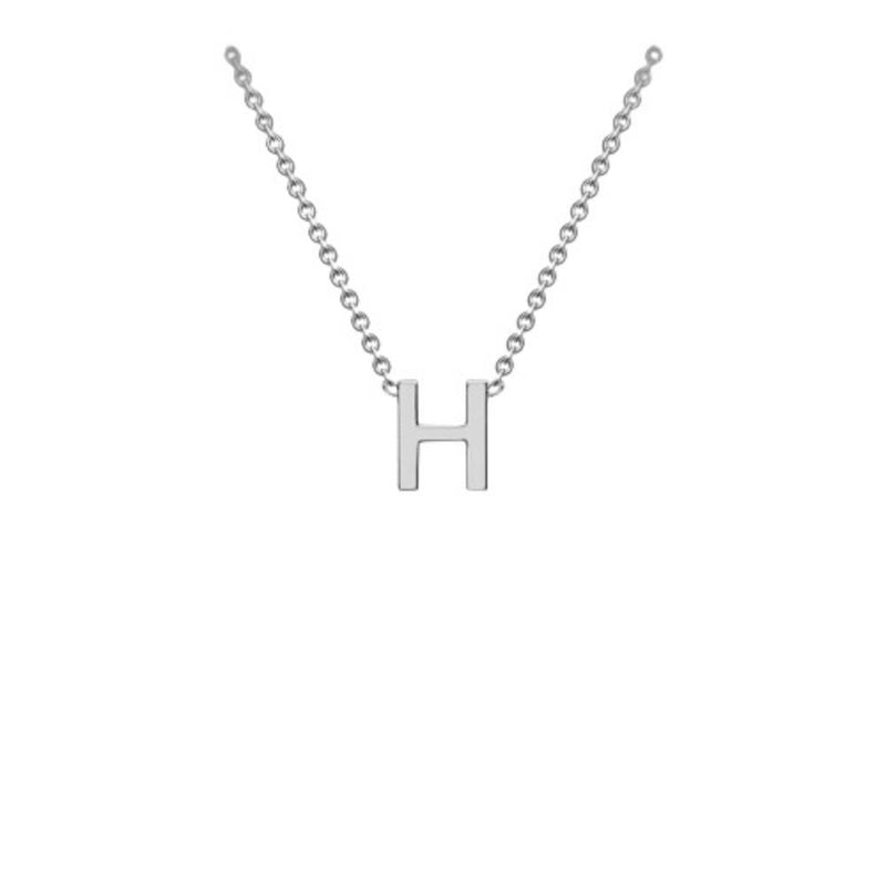 9ct White Gold "A-Z" Initial Necklace